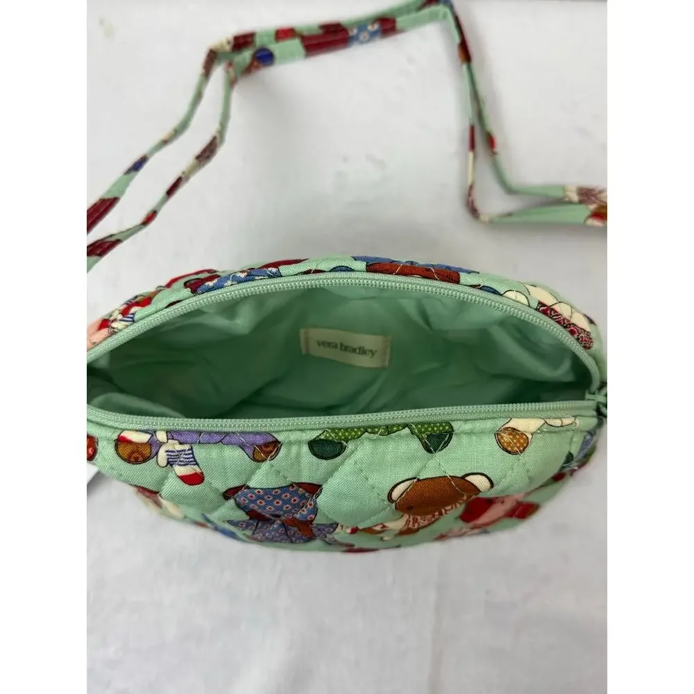 Vera Bradley Toasty Teddies Camera Bag Crossbody, NWT